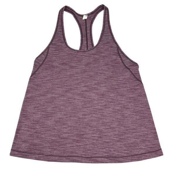 LULULEMON Train Times Tank Size 4 Heathered Dark Adobe - Picture 5 of 8